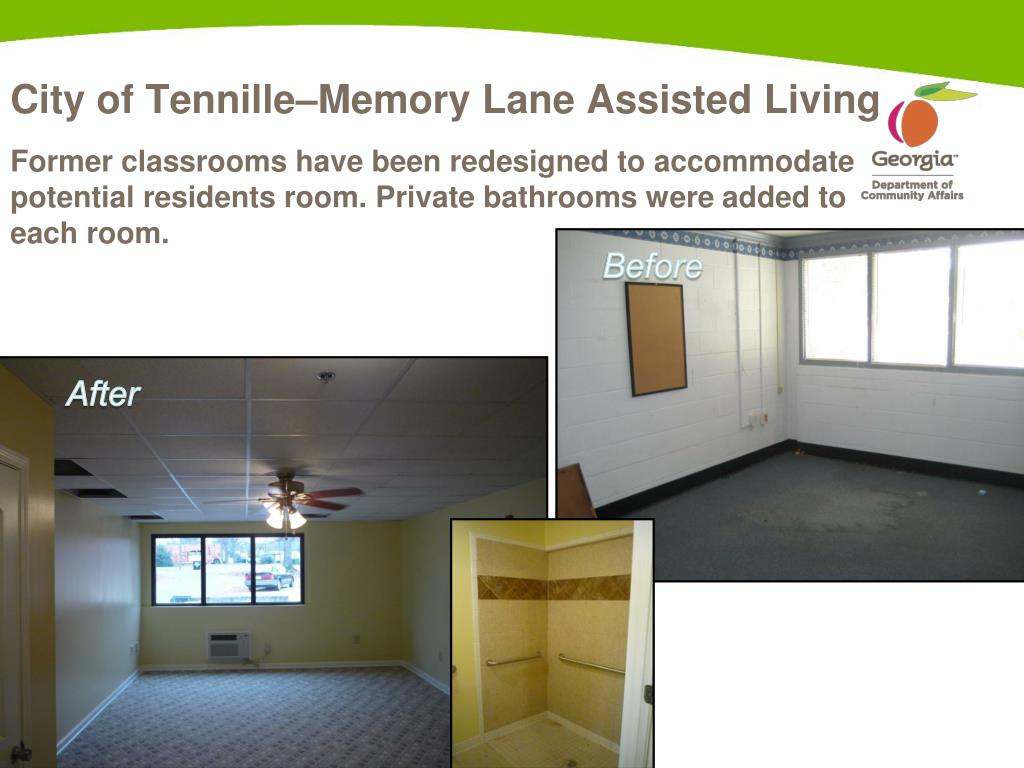 PPT City of Tennille Memory Lane Assisted Living Facility PowerPoint