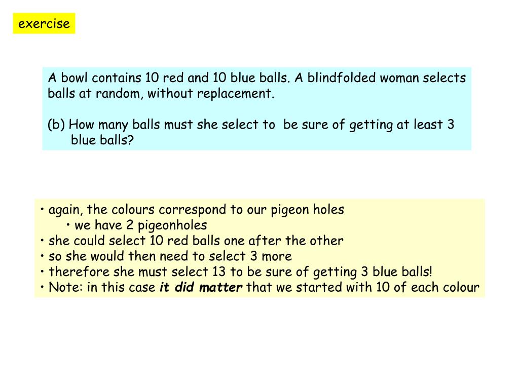 PPT The Pigeon hole problem PowerPoint Presentation, free download