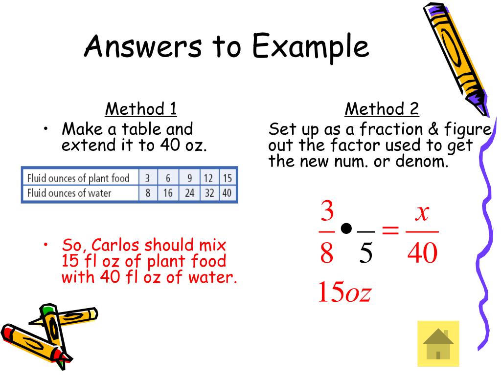 PPT I can compare equivalent ratios. I can use equivalent ratios to