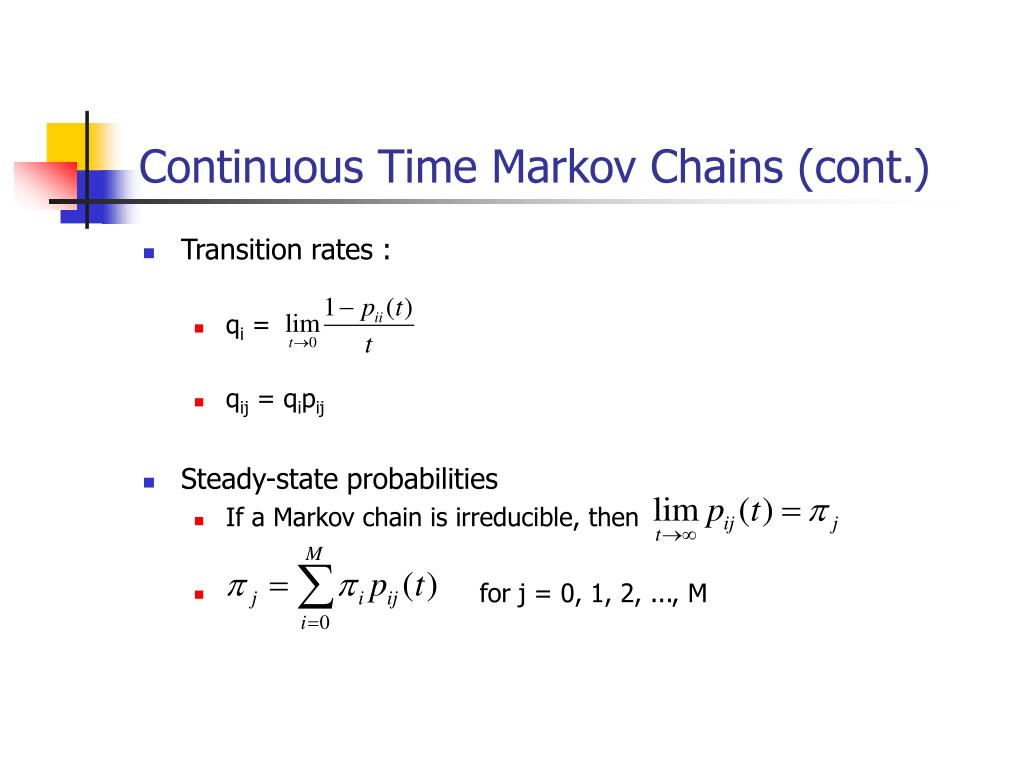 PPT Markov Chain Part 3 PowerPoint Presentation, free download ID