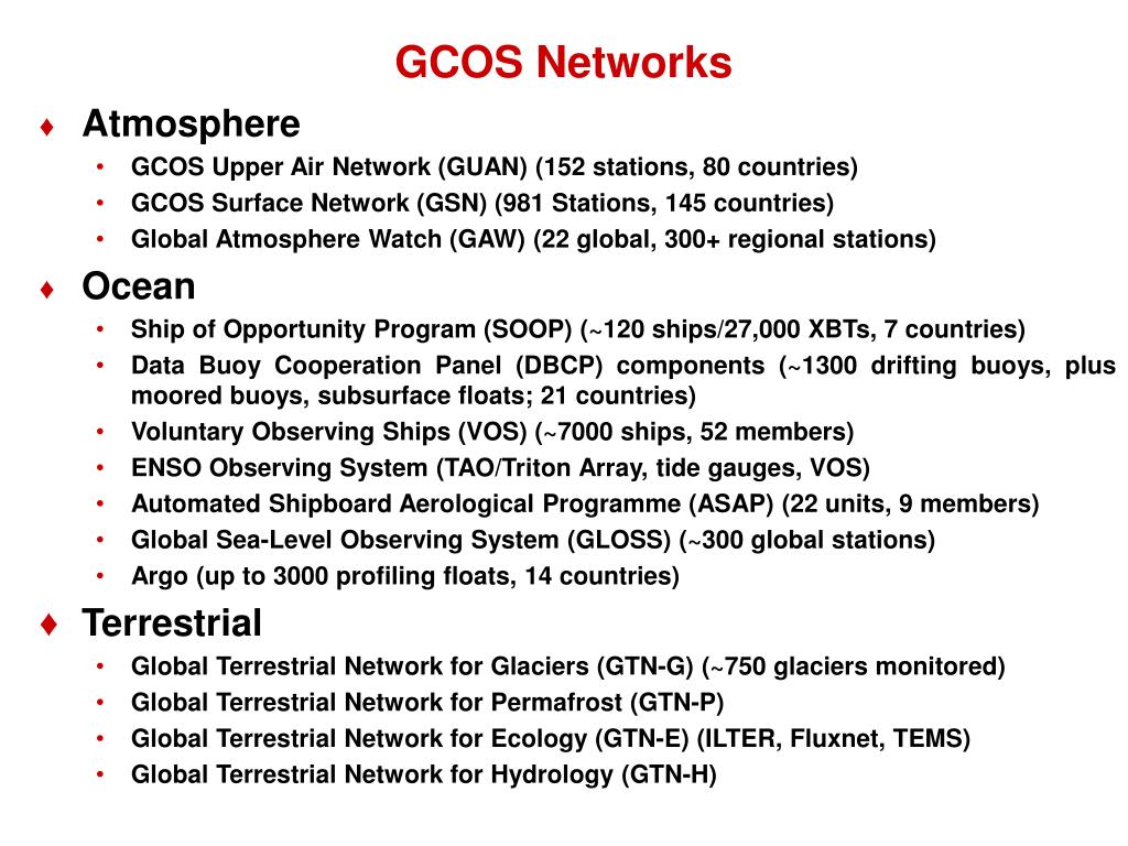 PPT Global Climate Observing System PowerPoint Presentation, free