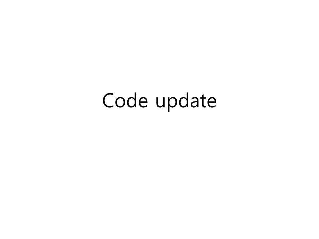 PPT Code update PowerPoint Presentation, free download ID6909783