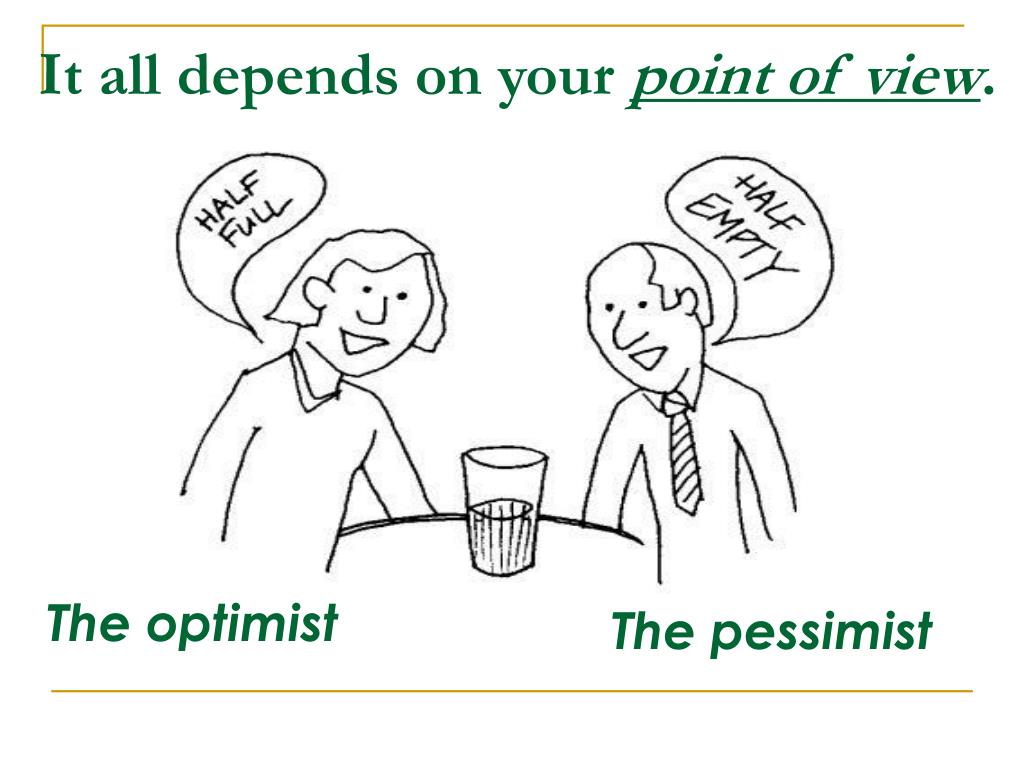 PPT Distinguishing Different Perspectives PowerPoint Presentation