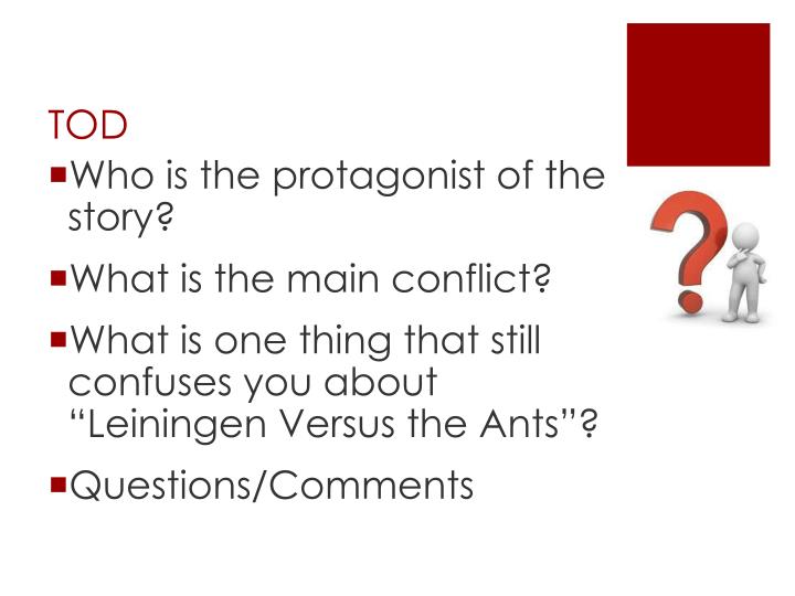 Leiningen Versus the Ants Flashcards Quizlet