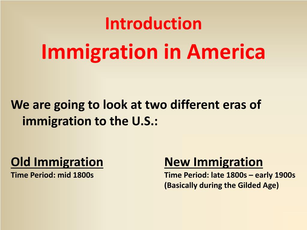 PPT The Rising tide of Immigration PowerPoint Presentation, free