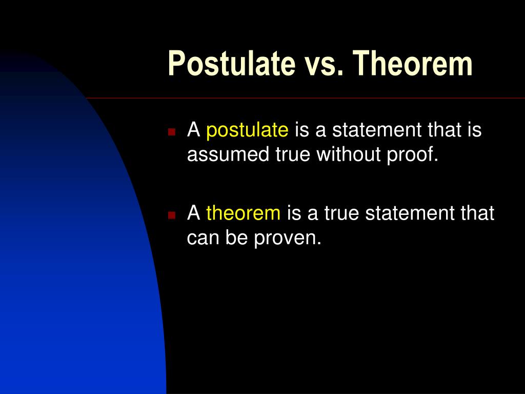 PPT Section 1.4 IfThen Statements and Postulates PowerPoint Presentation ID6917376