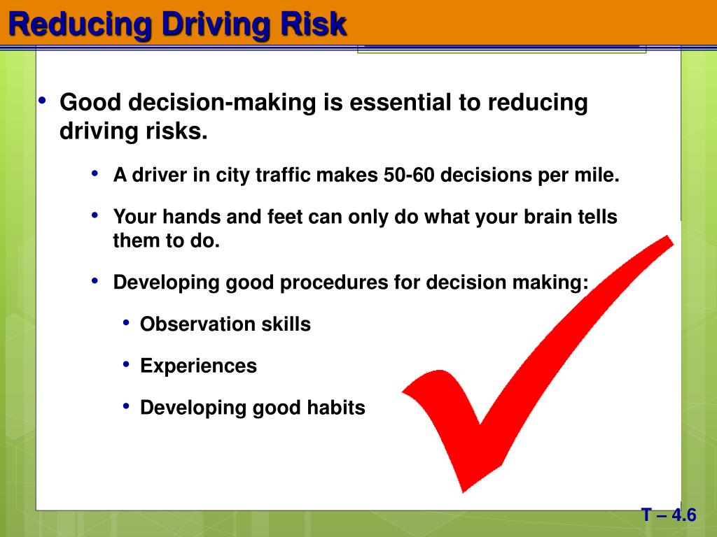 PPT Basic Maneuvering Tasks Moderate Risk Driving Environment Topic