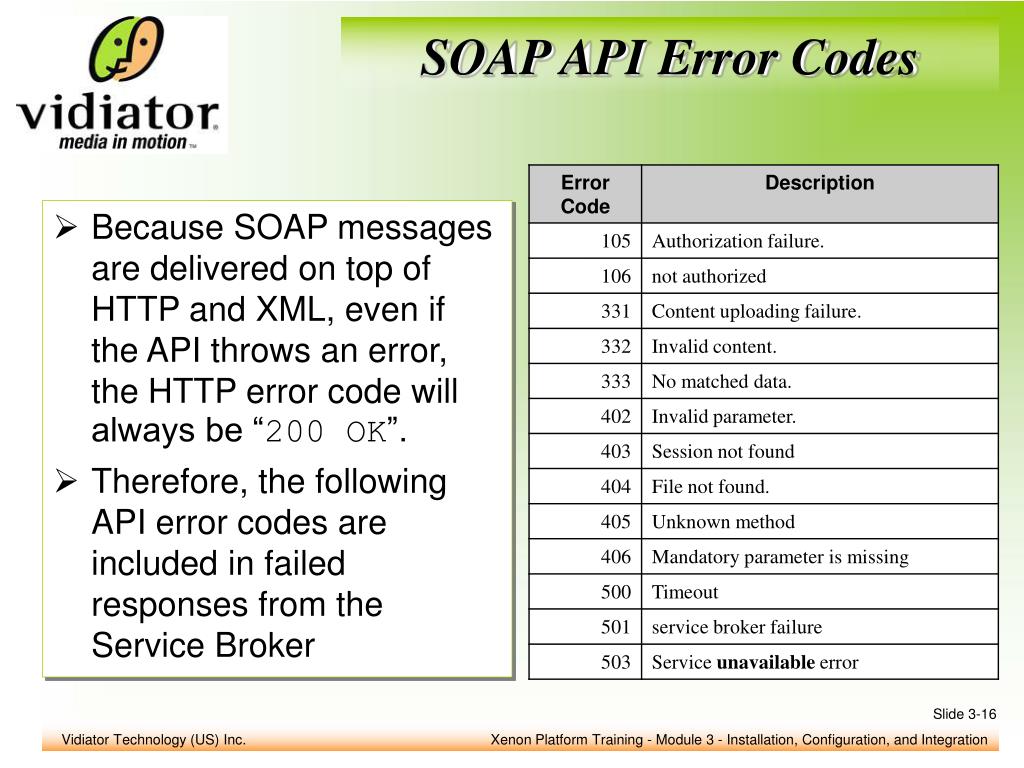 PPT Vidiator Xenon Platform Training PowerPoint Presentation, free download ID6919910