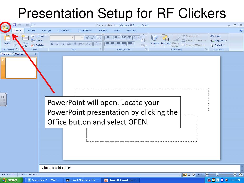 PPT Presentation Setup for RF Clickers PowerPoint Presentation, free