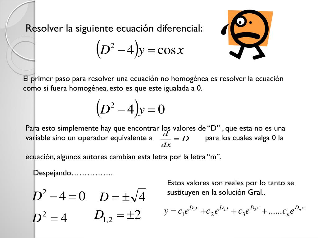 PPT Ecuaciones diferenciales PowerPoint Presentation, free download