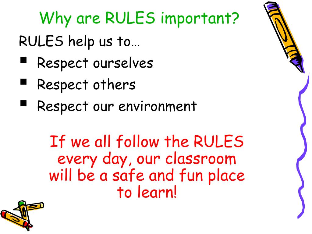 PPT Class Rules for Ms. Broughton’s Class PowerPoint Presentation