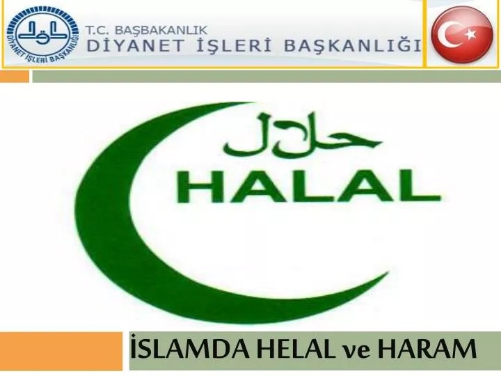 PPT İSLAMDA HELAL ve HARAM PowerPoint Presentation, free download