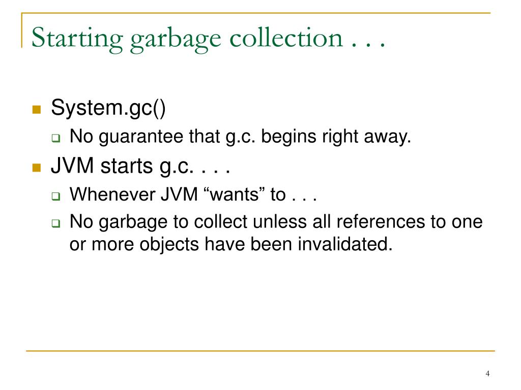 PPT Garbage Collection PowerPoint Presentation, free download ID