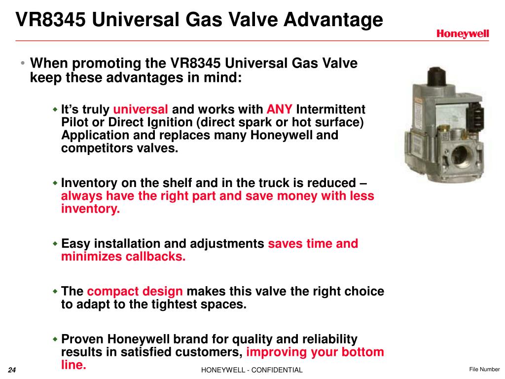 PPT VR8345 Universal Electronic Ignition Gas Valve Training Module