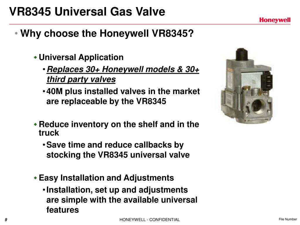 PPT VR8345 Universal Electronic Ignition Gas Valve Training Module
