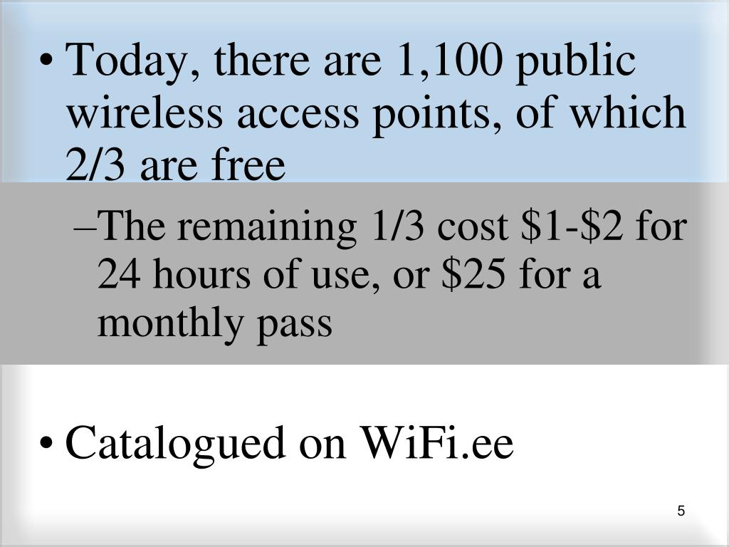 PPT Estonia in 20 10 the WiFi state ! Tallinn is on the list of 10
