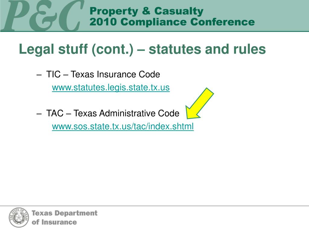 PPT Property & Casualty 2008 Compliance Conference PowerPoint