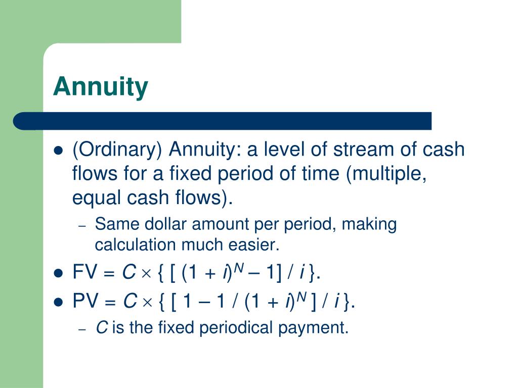 PPT Chapter 4 Discounted cash flow valuation PowerPoint Presentation