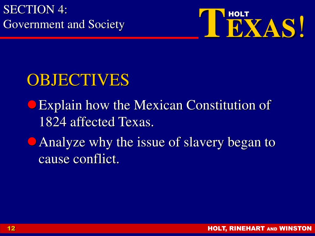 PPT Chapter 9 LIFE IN EARLY TEXAS (18201835) PowerPoint Presentation