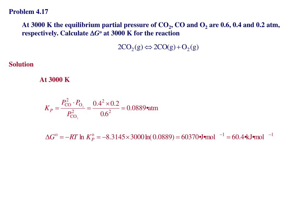 PPT Chapter 4 Chemical Equilibrium PowerPoint Presentation, free