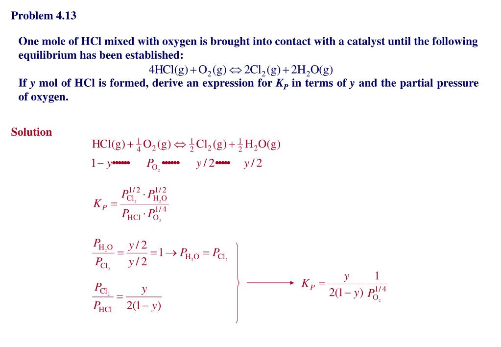 PPT Chapter 4 Chemical Equilibrium PowerPoint Presentation, free