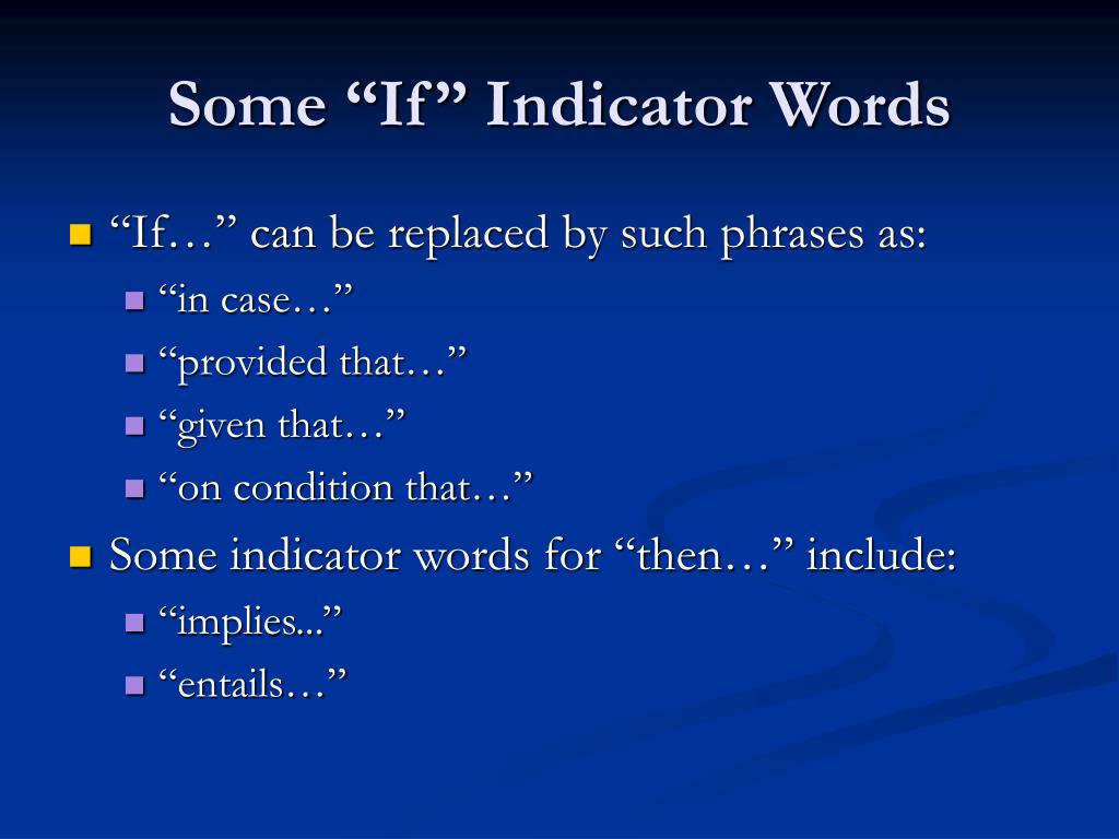 PPT Conditional Statements and Material Implication PowerPoint