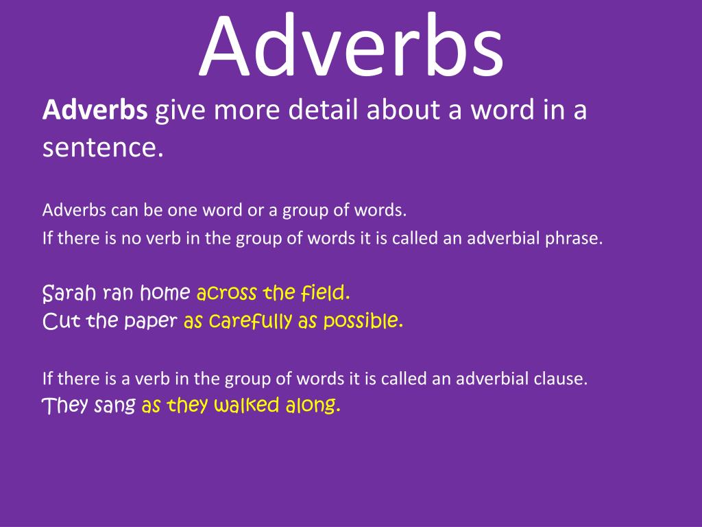 PPT Word Classes PowerPoint Presentation, free download ID6957871