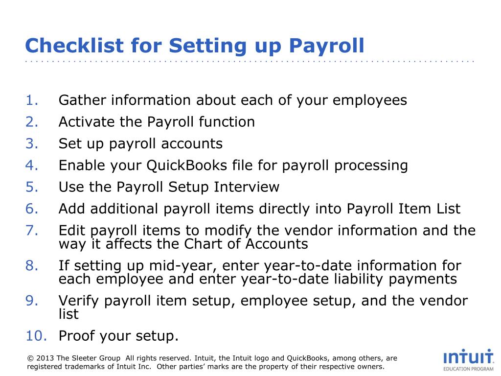 PPT Payroll Setup PowerPoint Presentation, free download ID6959216