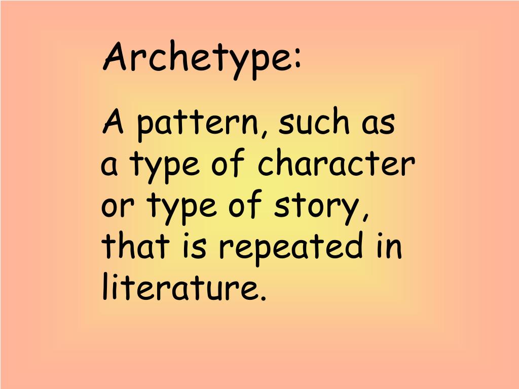 PPT An Archetypal Story PowerPoint Presentation, free download ID