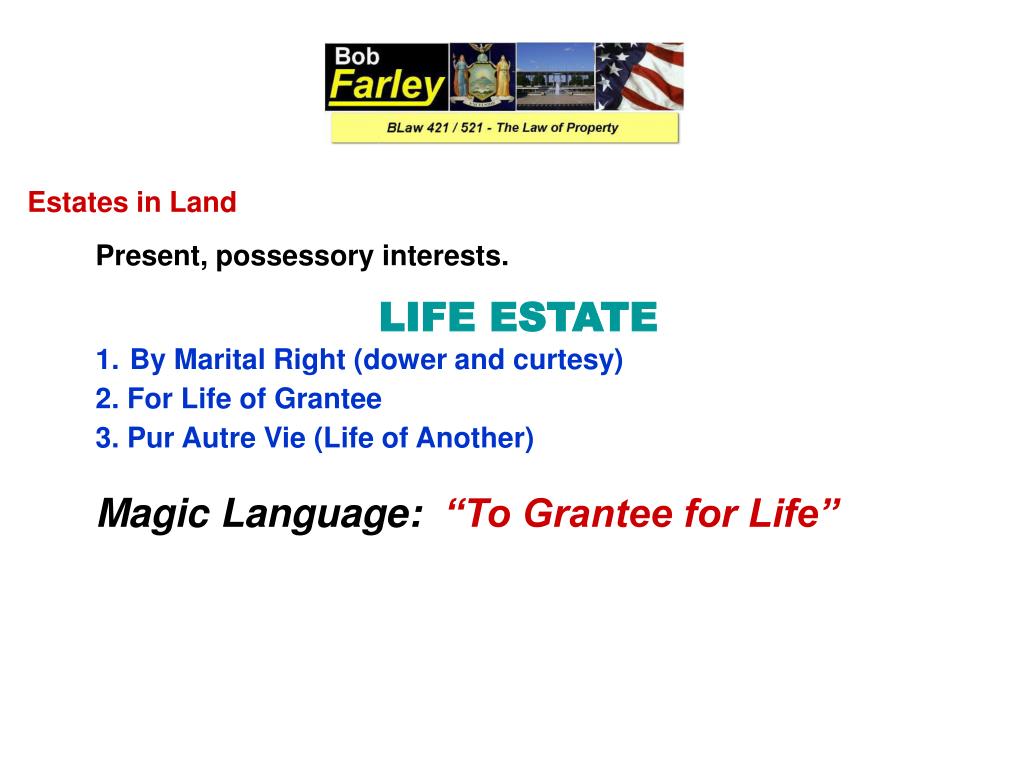 PPT Class Twelve Real Property Modern Challenges in Property Law