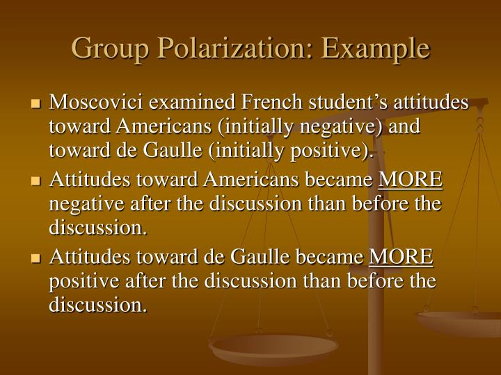 PPT Group Polarization PowerPoint Presentation ID6964239