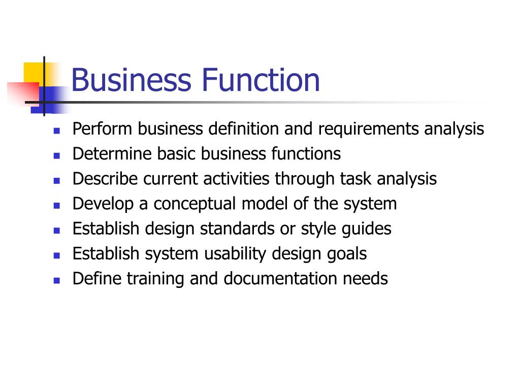 PPT Understand the Business Function PowerPoint Presentation, free
