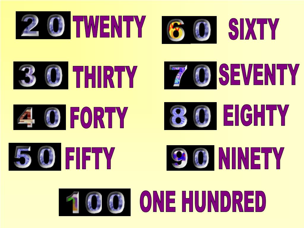 PPT - NUMBERS and COLOURS ! PowerPoint Presentation, free download - ID