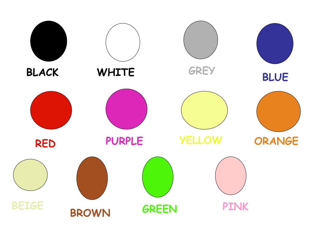 PPT NUMBERS and COLOURS ! PowerPoint Presentation, free download ID