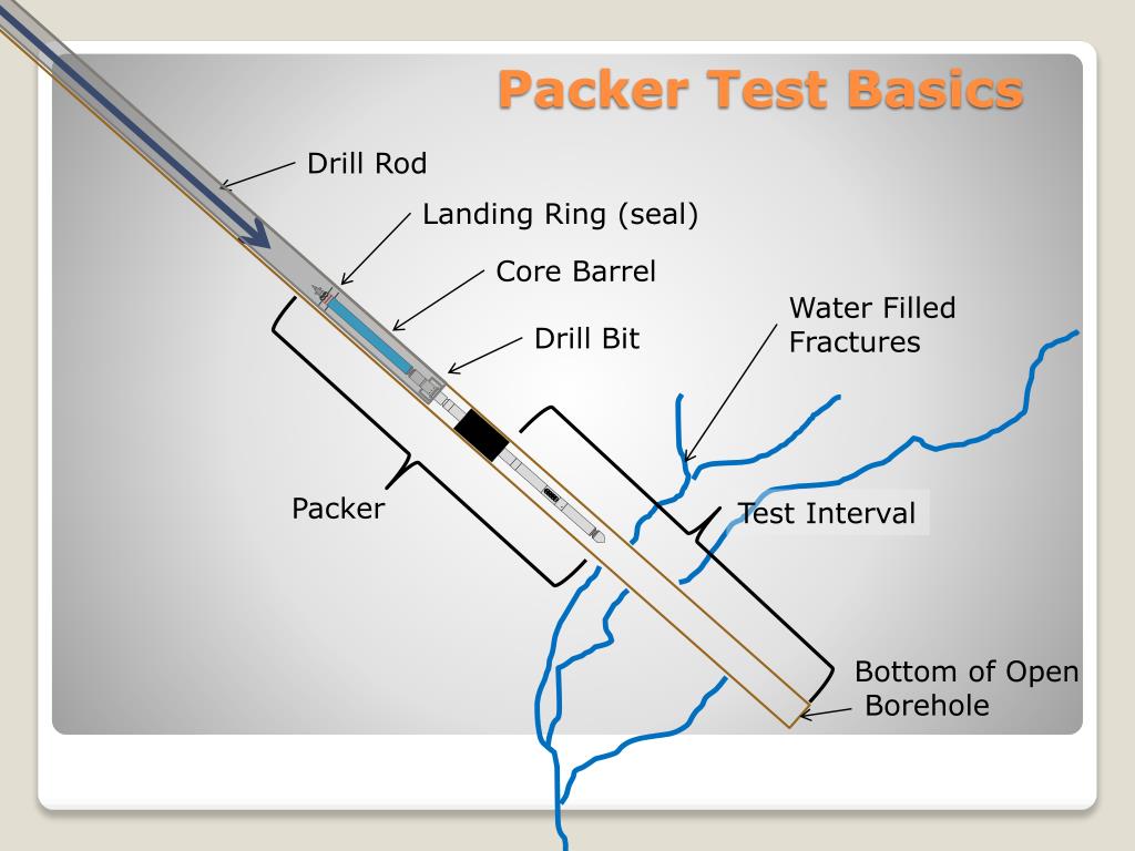 PPT Packer Testing Program Design and Management PowerPoint