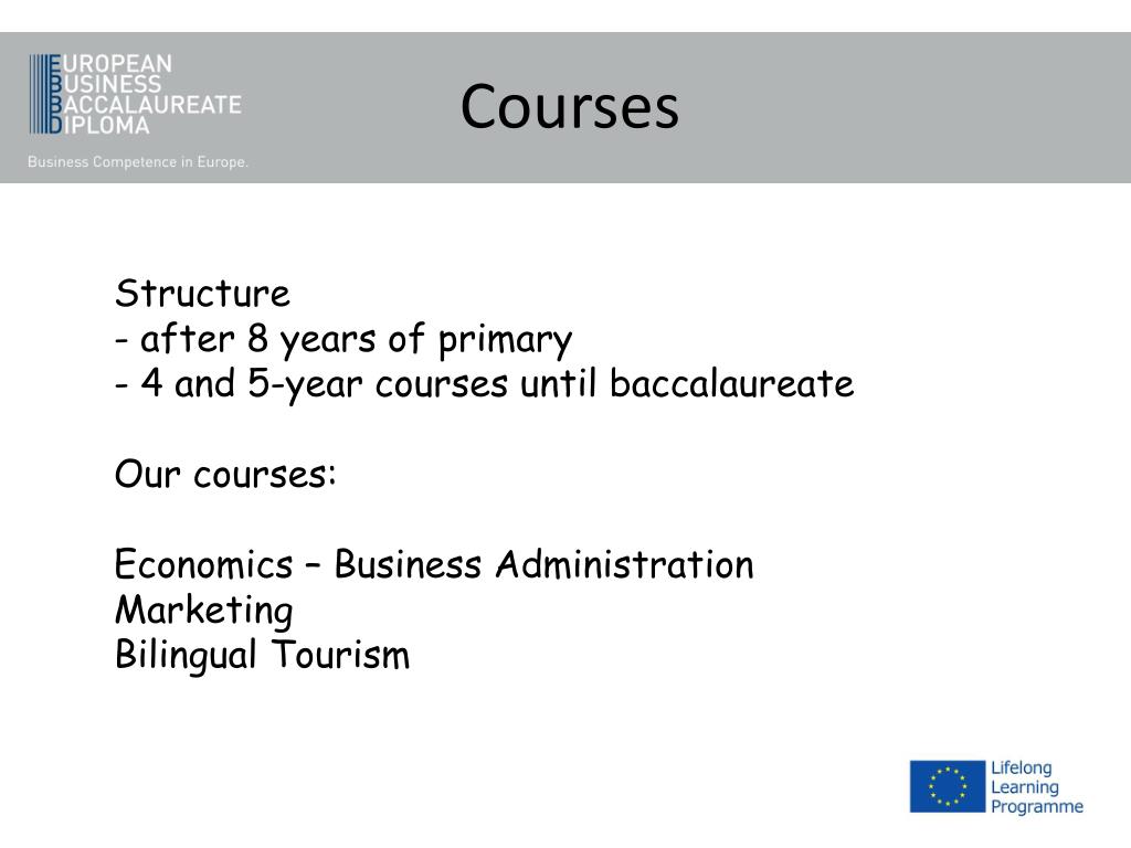 PPT EBBD European Business Baccalaureate Diploma PowerPoint Presentation ID6971351