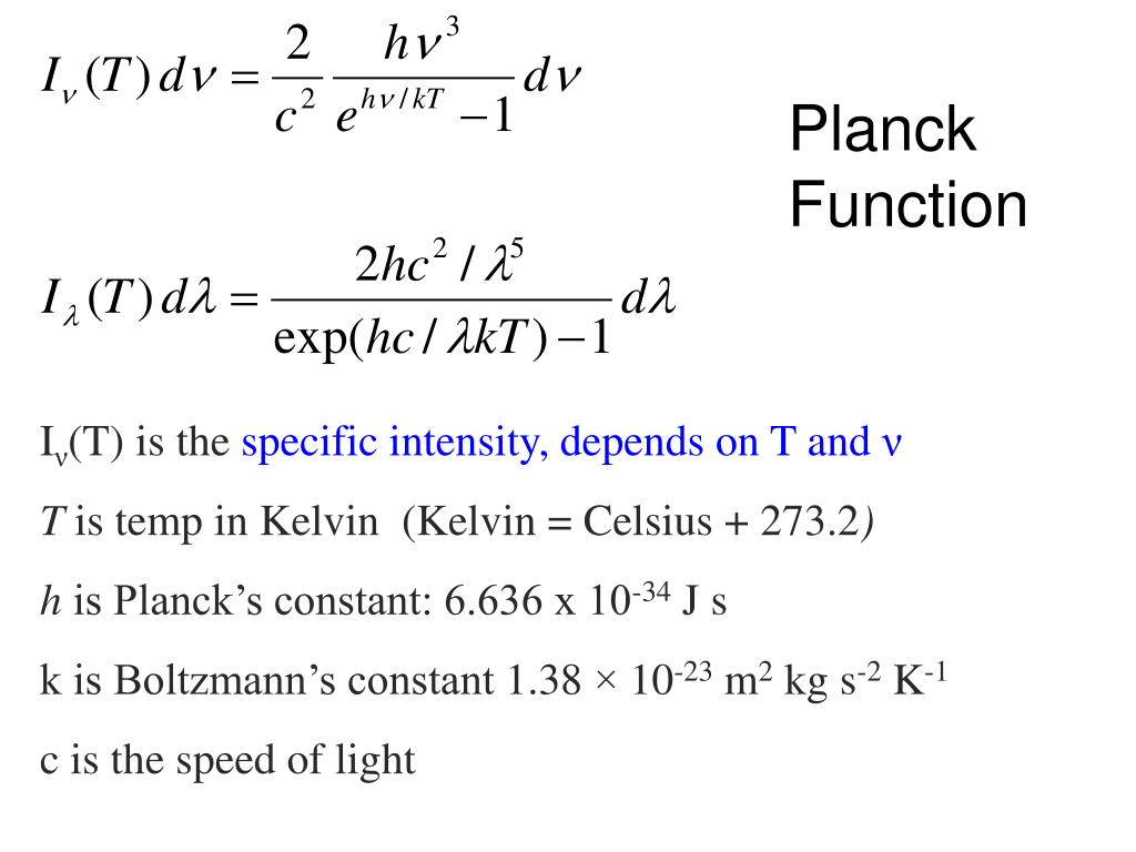 PPT Blackbody Radiation PowerPoint Presentation, free download ID