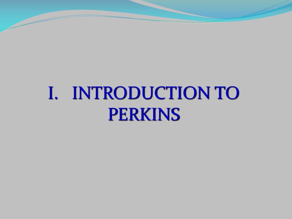 PPT CARL D. PERKINS INFORMATIONAL SESSION for NEW PERKINS