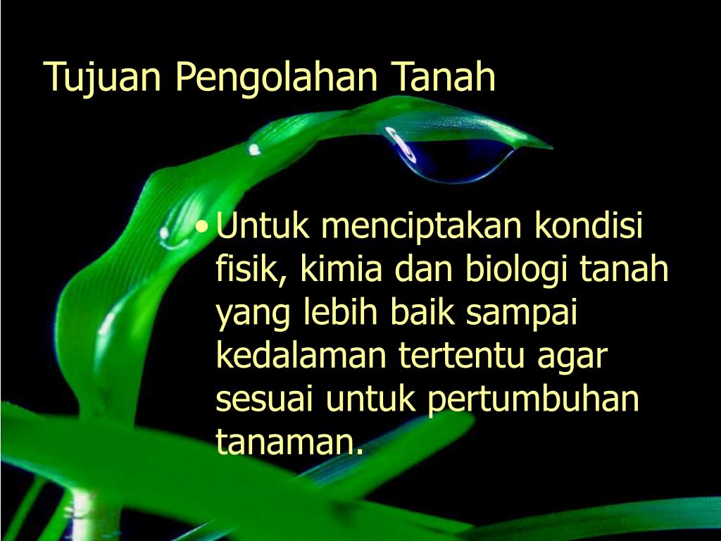 PPT Pertemuan II Alat dan Mesin Pengolah Tanah PowerPoint Presentation ID6973716