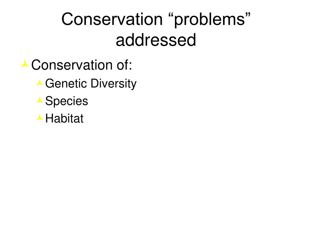 PPT Conservation Biology PowerPoint Presentation, free download ID