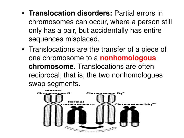 PPT Chromosomal Abnormalities Errors of Meiosis PowerPoint