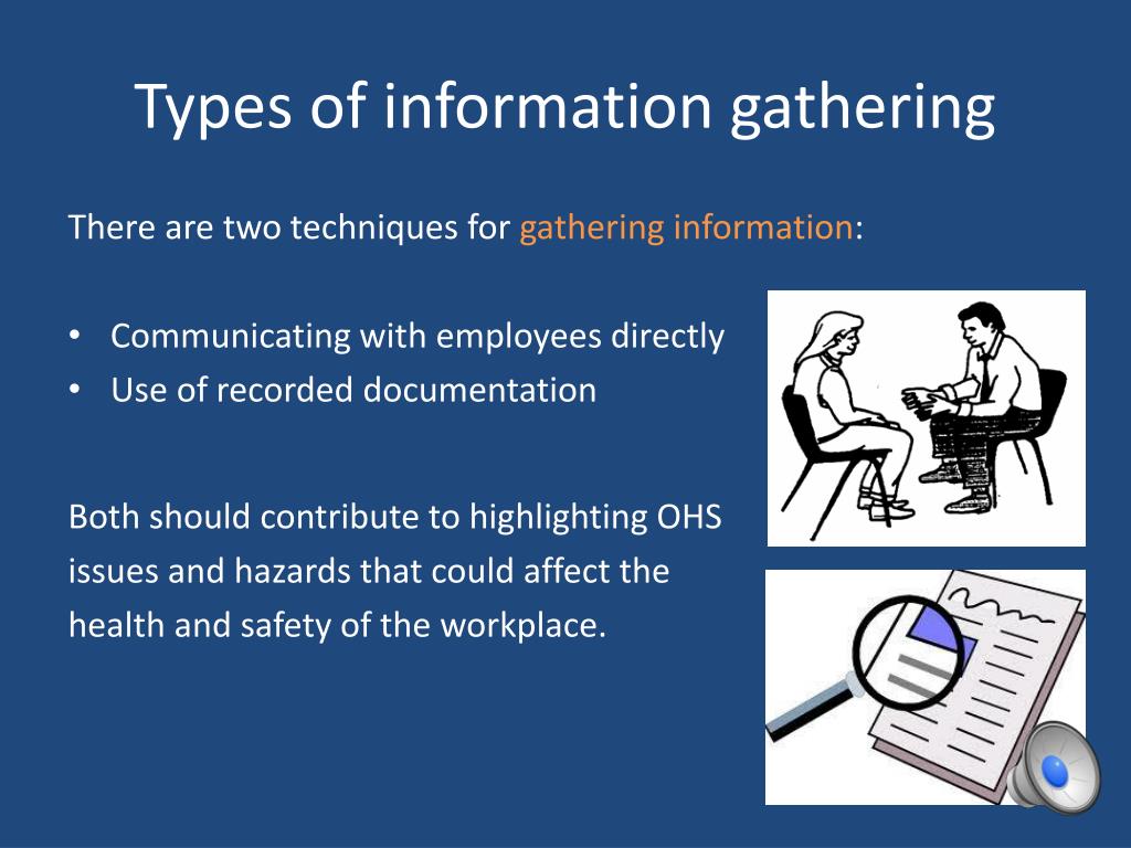 PPT Use tools and techniques to source information from others about