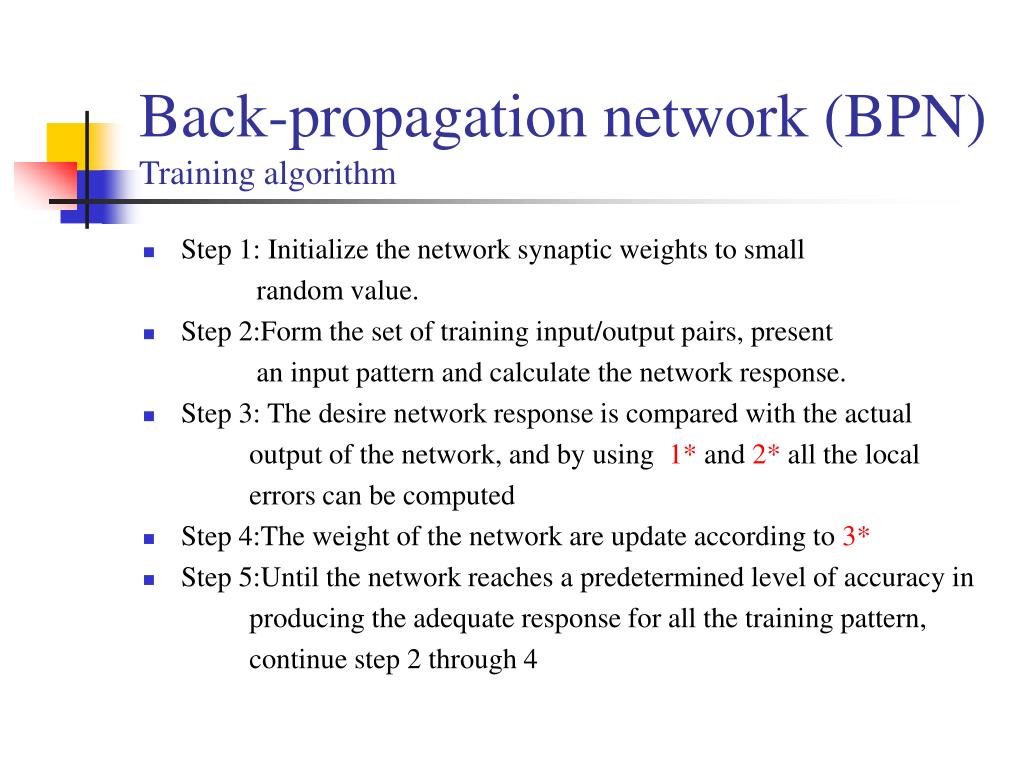 PPT Backpropagation network (BPN) PowerPoint Presentation, free