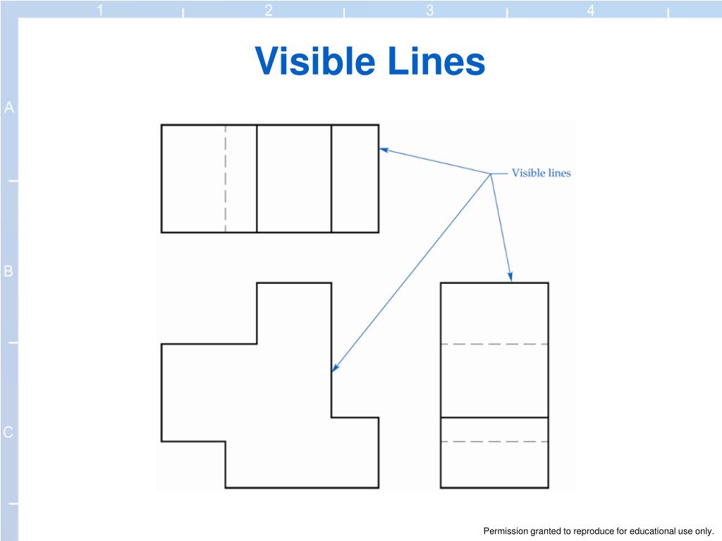 PPT Line Conventions and Lettering PowerPoint Presentation, free