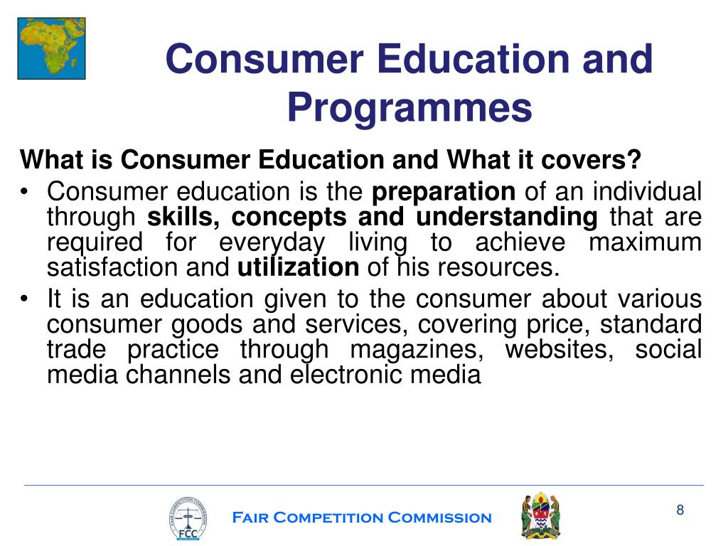 PPT Empowering Consumer Through Consumer Education PowerPoint