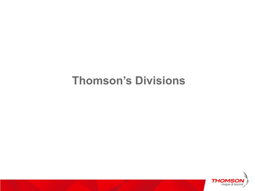 PPT SophiaAntipolis, October 2324th 2006 By JeanMichel DUPONT, Thomson PowerPoint