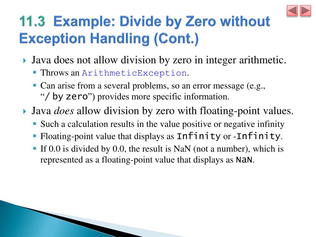 PPT Chapter 11 Exception Handling PowerPoint Presentation, free