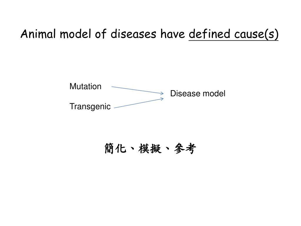 PPT Animal Models for Human Diseases PowerPoint Presentation, free