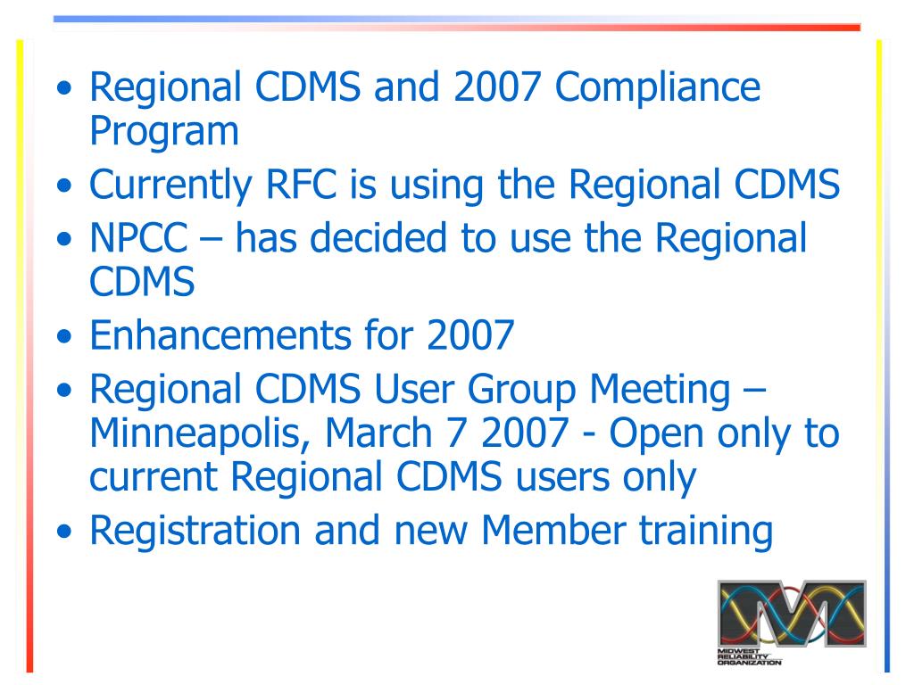 PPT CDMS Compliance Database Management System PowerPoint