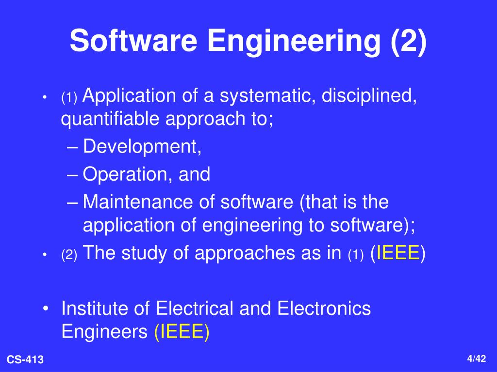PPT Introduction To Software Engineering Project Management (Part 1